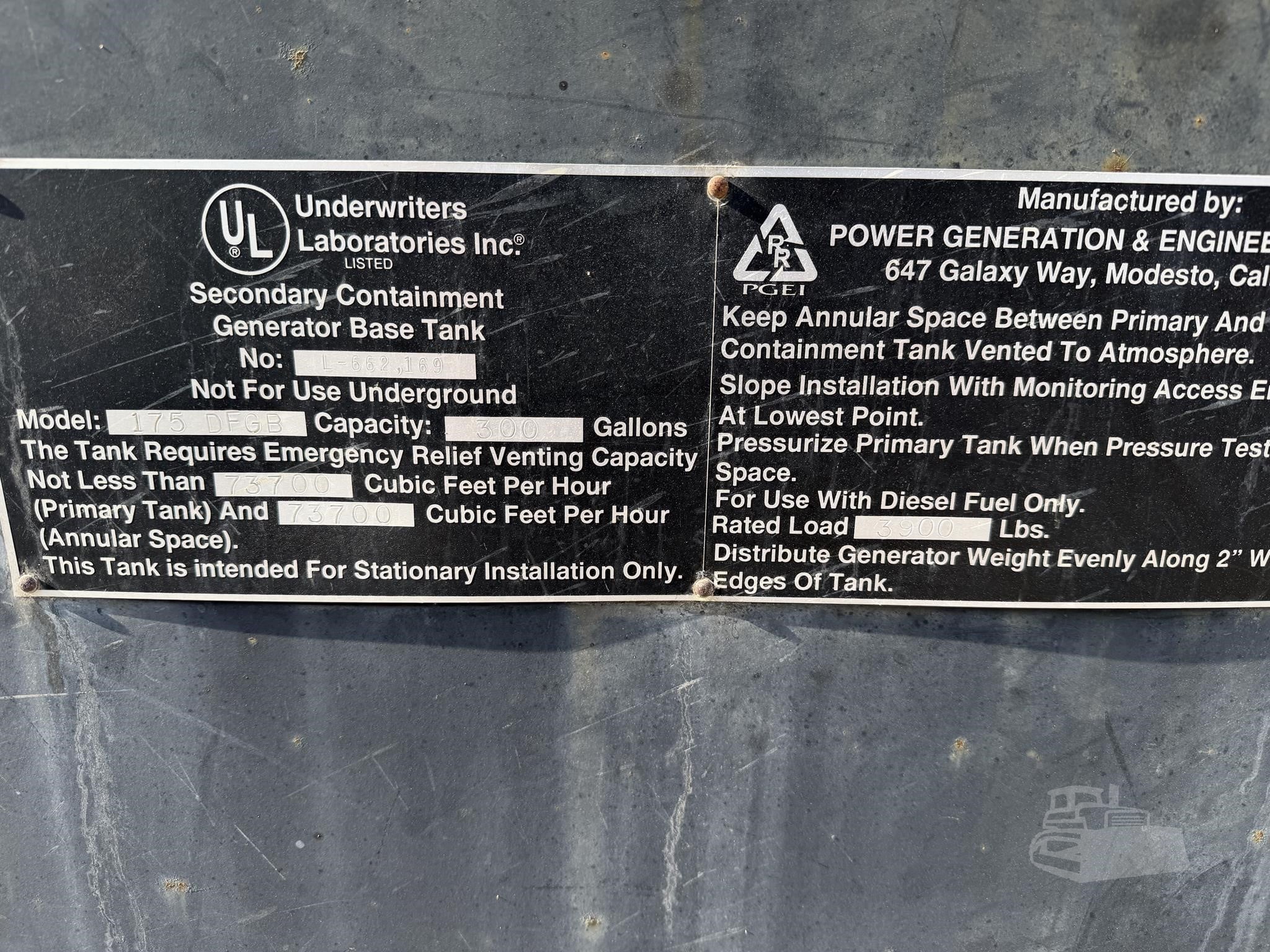 175 KW Cummins #175DGFB, Diesel Generator Set, 277/480 Volts, Cummins 6CTA8.3-G engine, 1800 RPM, 3PH - Image 10