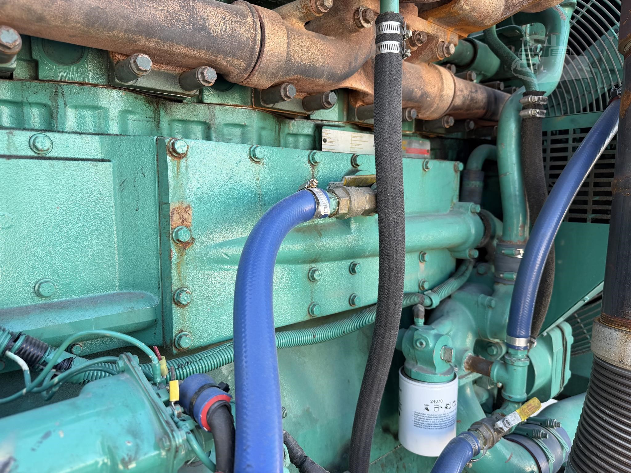 500 KW Cummins #500DFFB, Diesel Generator Set, 277/480 Volts, Cummins KTTA19G2 engine, 3PH, standby, 640 hours - Image 5