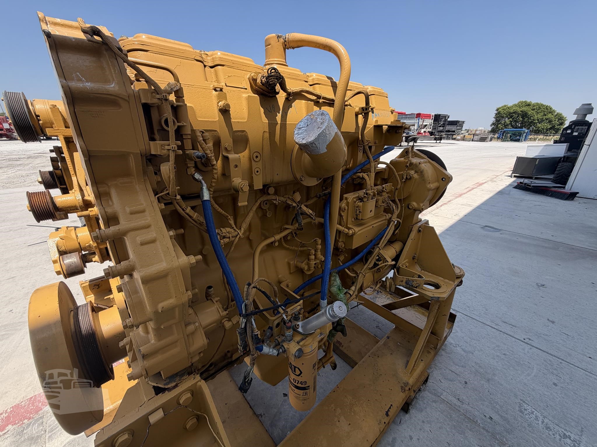 523 HP Caterpillar #C18, diesel engine, out of 385CL excavator, rblt. - Image 5