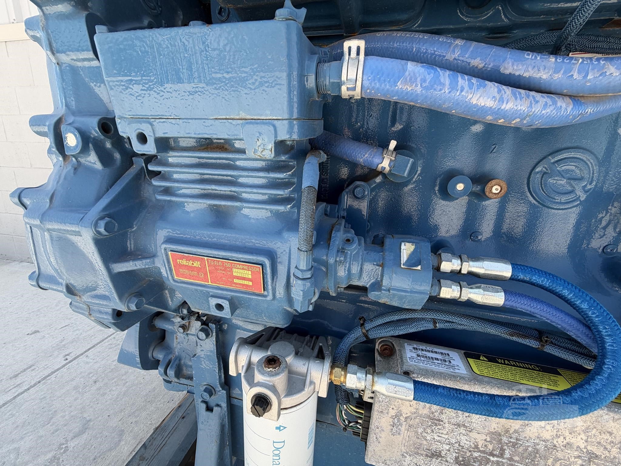 500 HP Detroit #60-Series-12.7, diesel engine, rblt. - Image 9