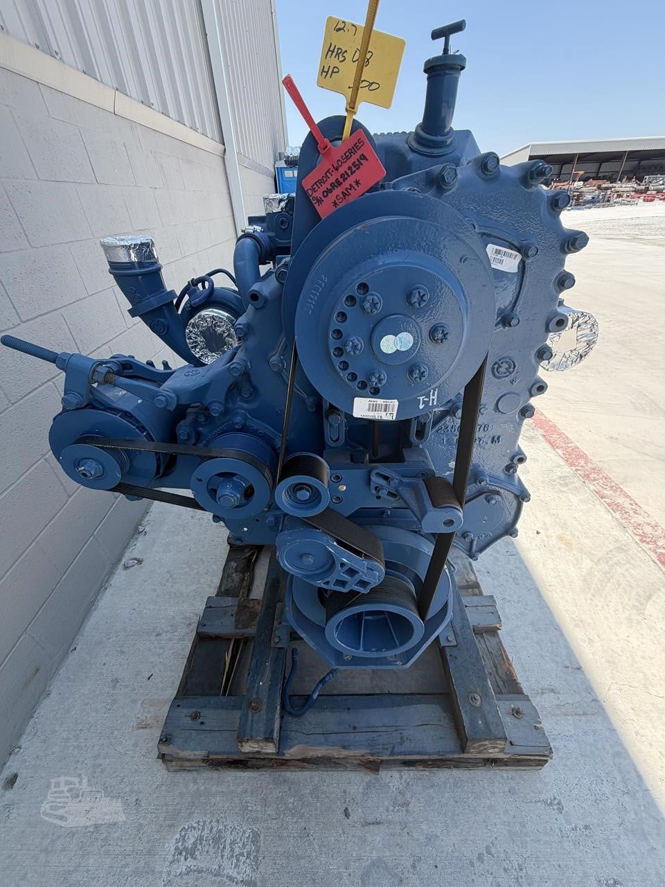 500 HP Detroit #60-Series-12.7, diesel engine, rblt. - Image 10