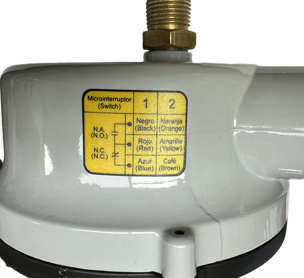 Orto #0256-2A, Combination Dial Thermometer w/ Dual Microswitch - Image 2
