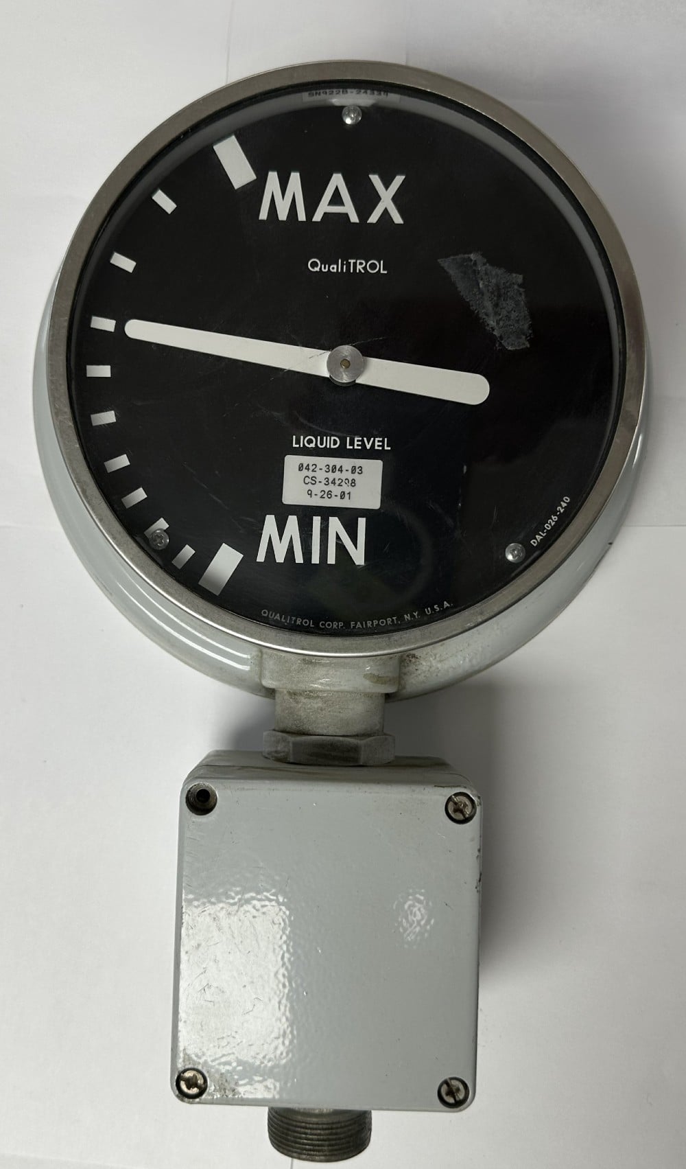 Qualitrol Corp., Liquid-Level Guage w/ Magnetic Float-Coupled Indicator w/ Integrated Junction Box - Image 2