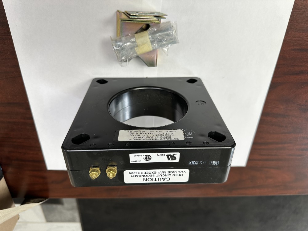 Instrument Transformers Inc., Current Transformer, Cat. No. 100-122, New, 100:5 A, 600V, 50-400 Hz - Image 4