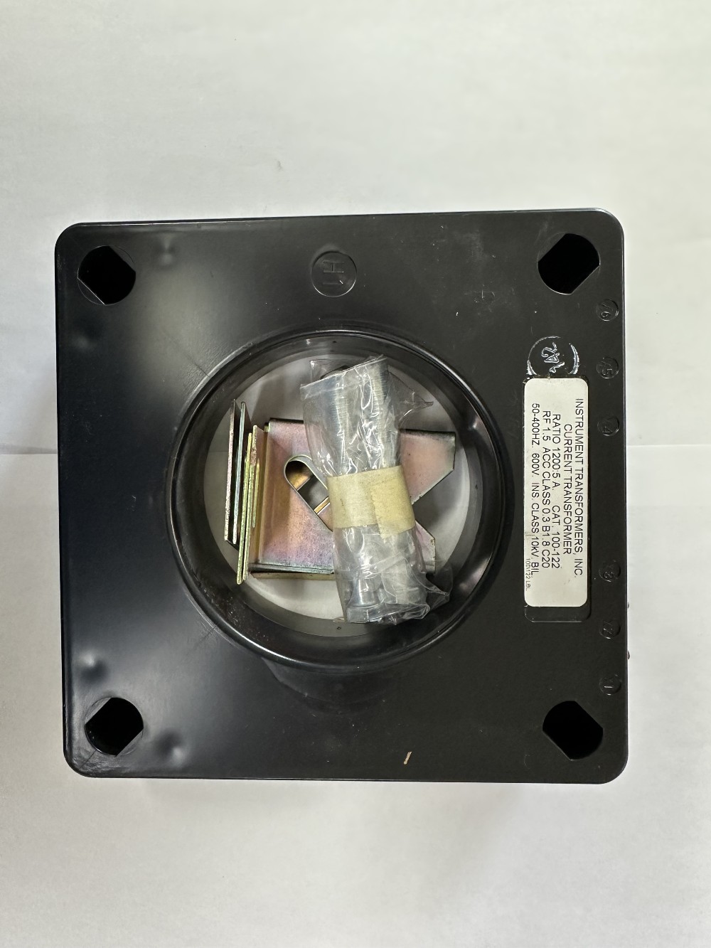 Instrument Transformers Inc., Current Transformer, Cat. No. 100-122, New, 100:5 A, 600V, 50-400 Hz - Image 5