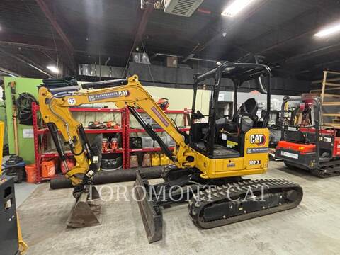 Cat 302.7-07CR, Mini Excavator, 29 hours, S/N: CZ602132, 2022 - Image 1