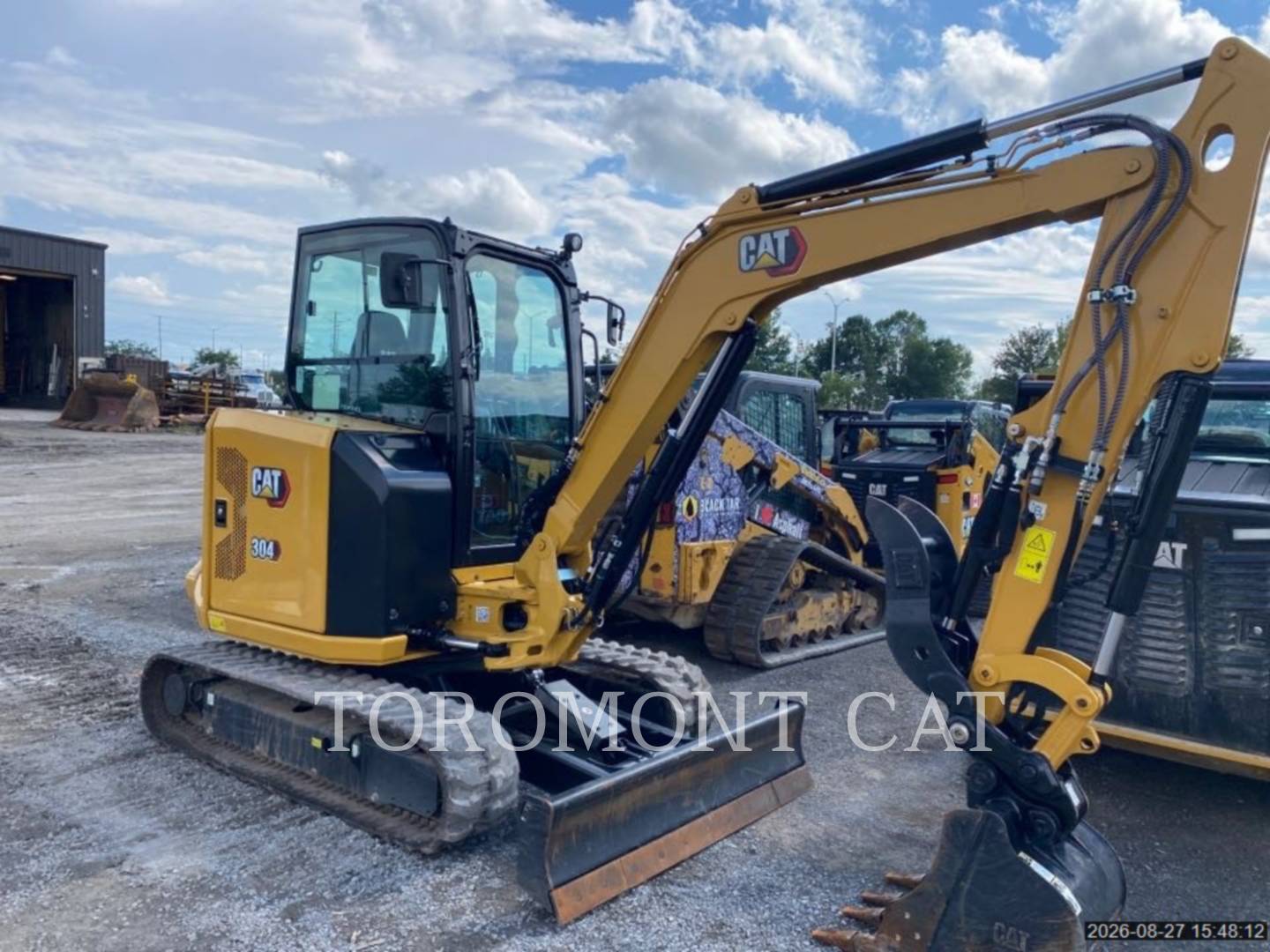 Cat 304-07, Mini Excavator, 122 hours, S/N: AN404073, 2024 - Image 2