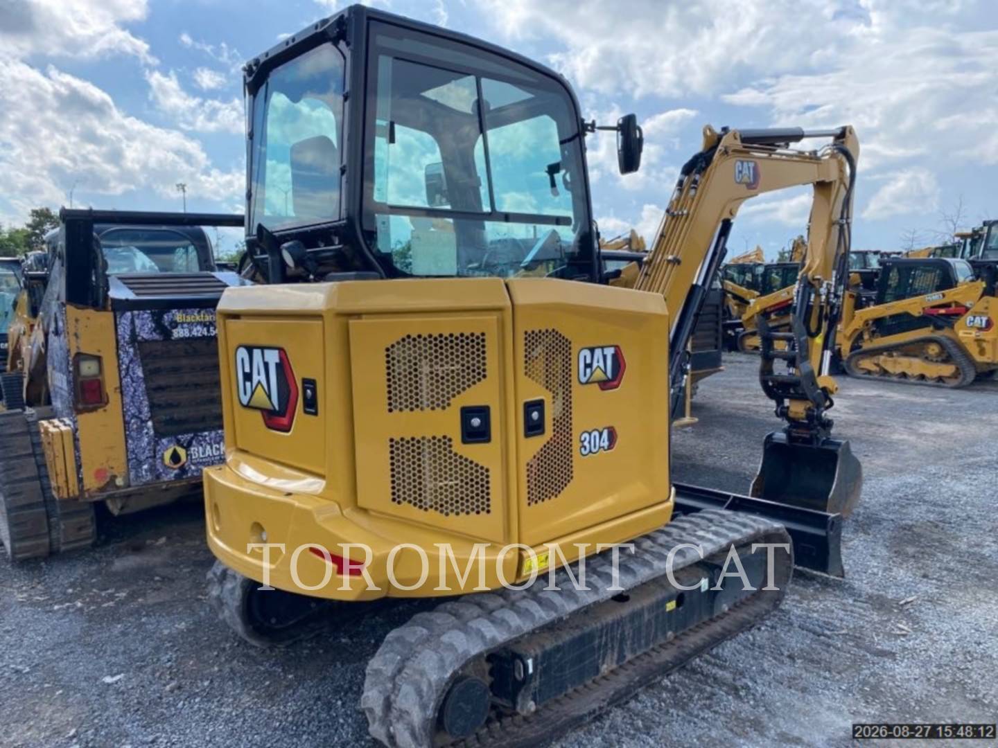 Cat 304-07, Mini Excavator, 122 hours, S/N: AN404073, 2024 - Image 3