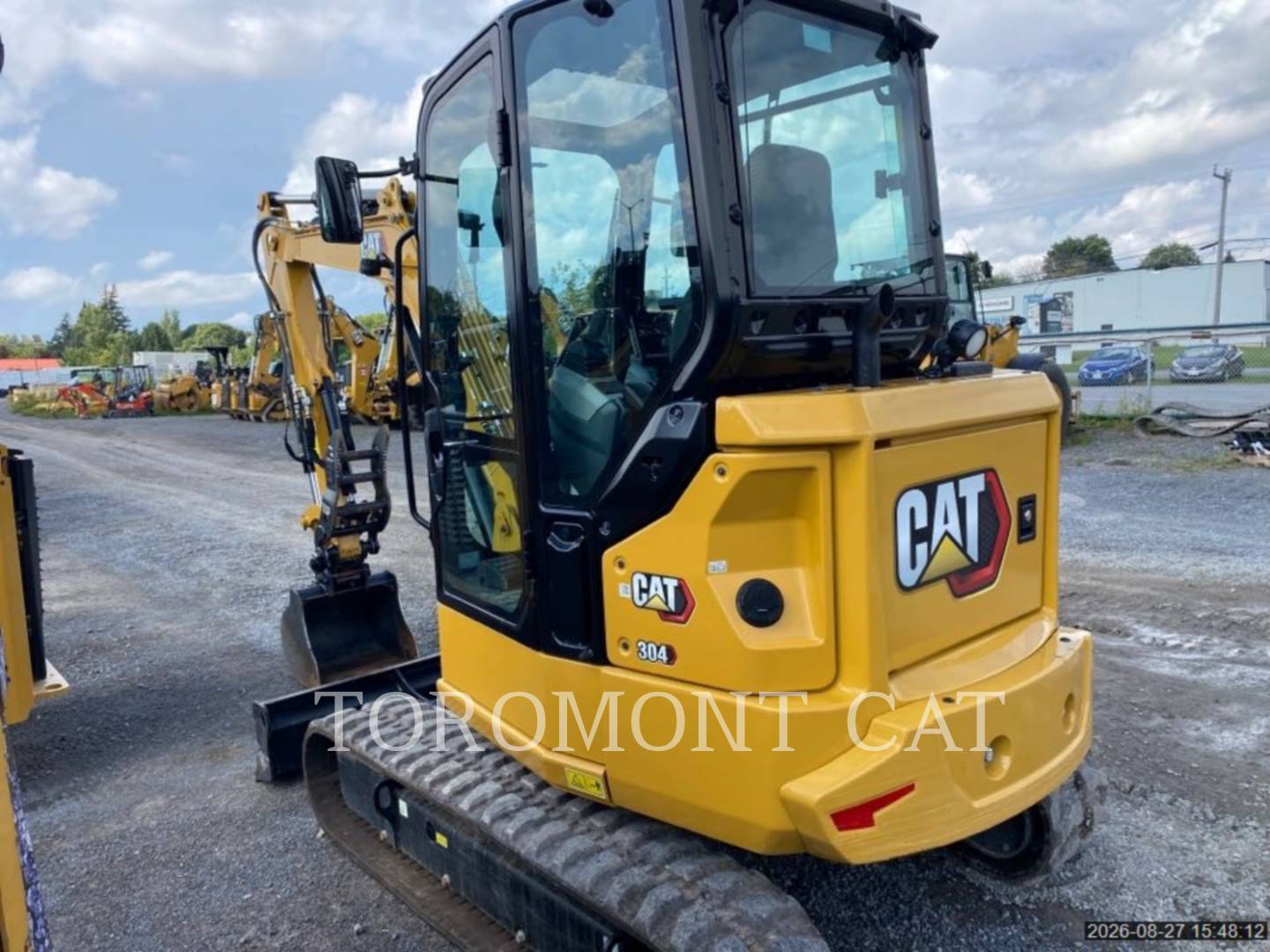 Cat 304-07, Mini Excavator, 122 hours, S/N: AN404073, 2024 - Image 4