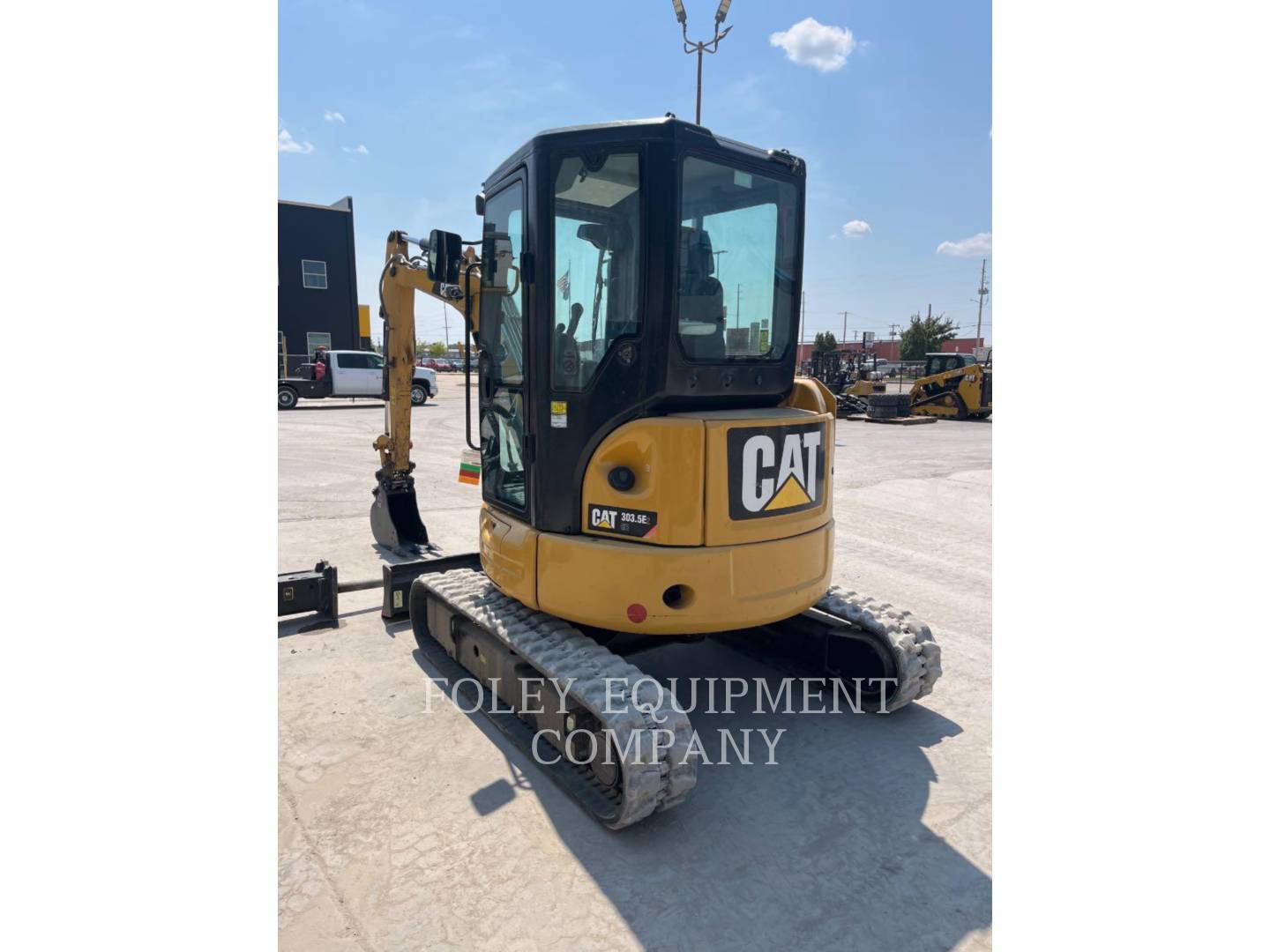 Caterpillar 303.5E2LC, 1311 hours, S/N: JWY04360, 2018 - Image 4
