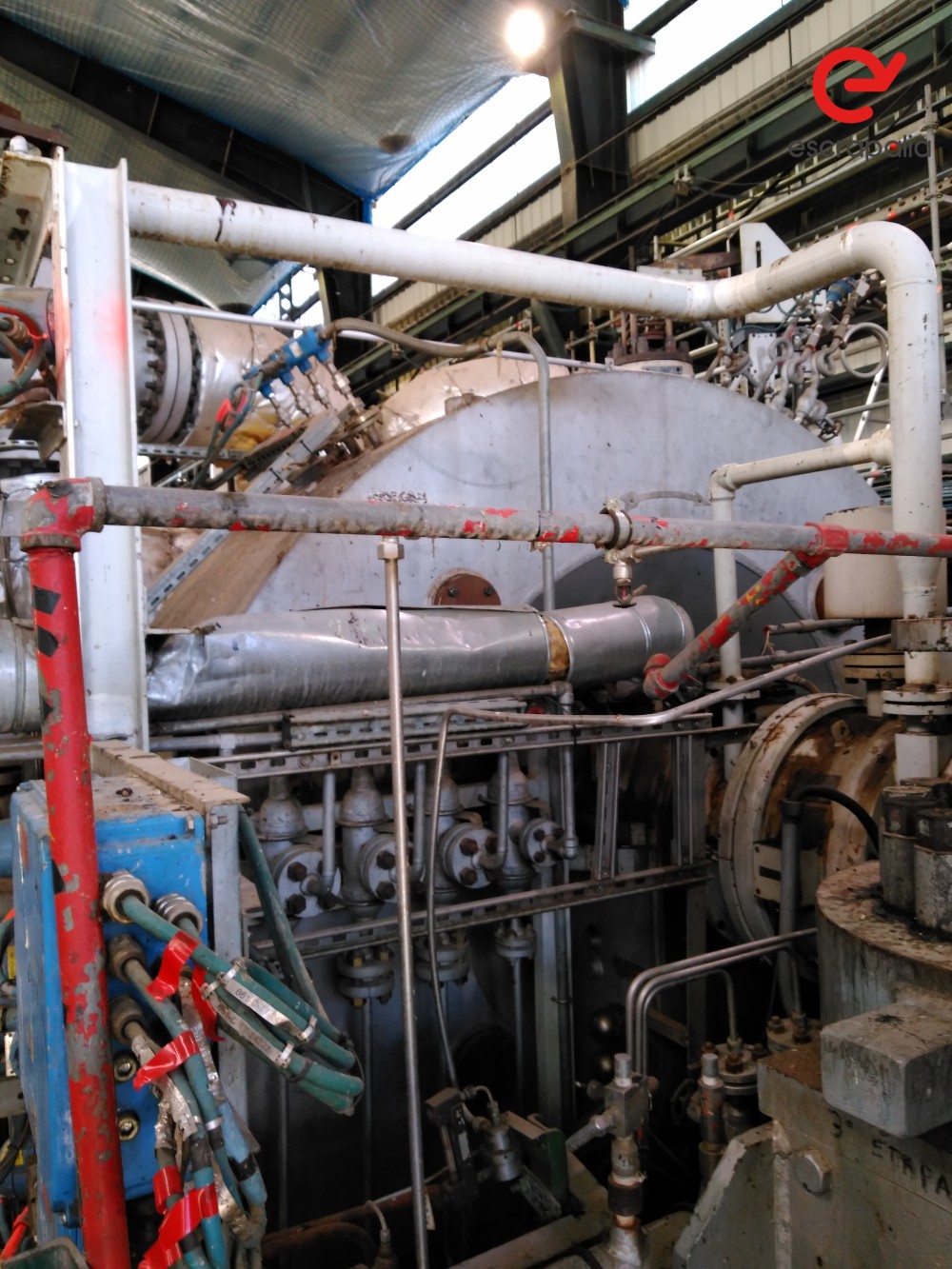 GE Nuovo Pignone #SAC1-11, 45800 KW Cracked Gas Compressor Train, Steam Turbine + 3 Centrifugal Compressors - Image 2