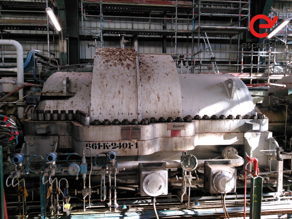 GE Nuovo Pignone #SAC1-11, 45800 KW Cracked Gas Compressor Train, Steam Turbine + 3 Centrifugal Compressors - Image 6
