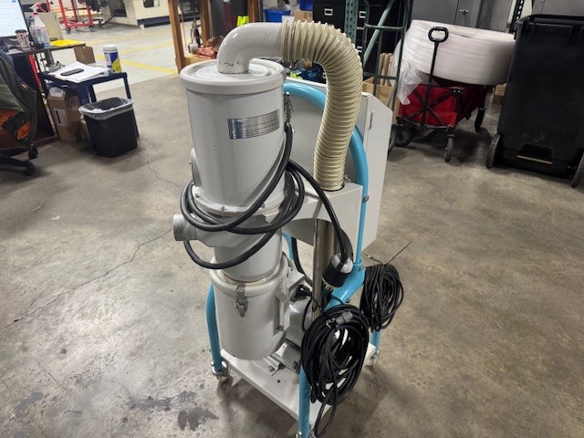 Matsui #JL4-6VC, vacuum hopper loading system, 3.4 HP, with JC-18 Jet clone receiver, 2009 - Image 2