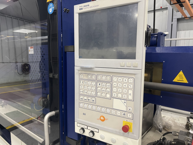 214 Ton, 8.09 oz., Haitian #ZEIII-1900F/640H, high speed injection molding machine, 40mm screw diameter, 2020 - Image 8