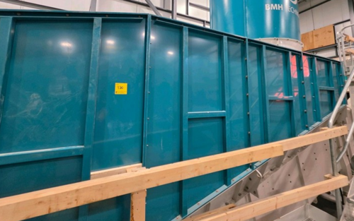 BMH Technology #2502, air classifier, flameless vent protection, geared drive & ventilator support, new - Image 3