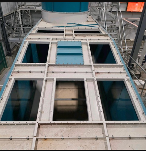 BMH Technology #2502, air classifier, flameless vent protection, geared drive & ventilator support, new - Image 4