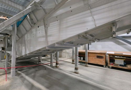 BMH Technology #2502, air classifier, flameless vent protection, geared drive & ventilator support, new - Image 5