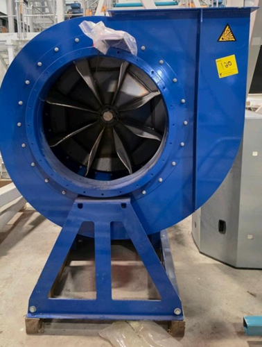 BMH Technology #2502, air classifier, flameless vent protection, geared drive & ventilator support, new - Image 7