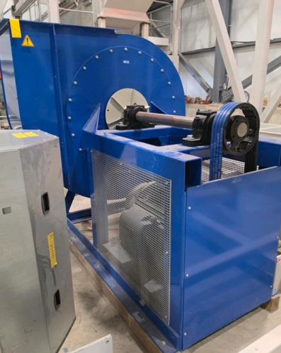 BMH Technology #2502, air classifier, flameless vent protection, geared drive & ventilator support, new - Image 8