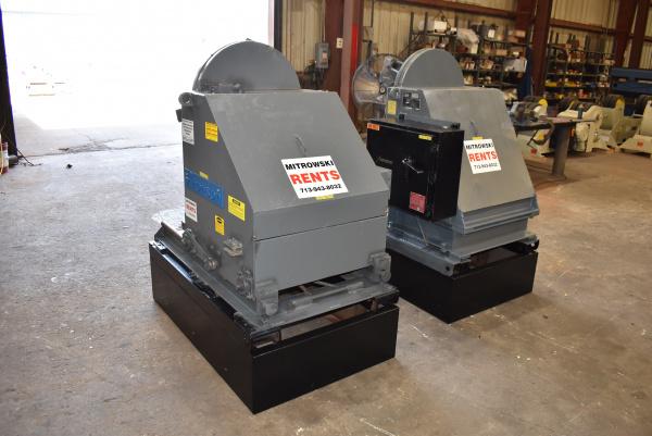 5000 lb. Aronson HS-2/TS-2, headstock & tailstock, 24" gripper chuck, hand pendant controller - Image 5