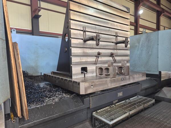 5.12" DN Solutions #DBC-130II, CNC table type horizontal boring mill, Fanuc 31i-B Plus Control, 40 automatic - Image 5