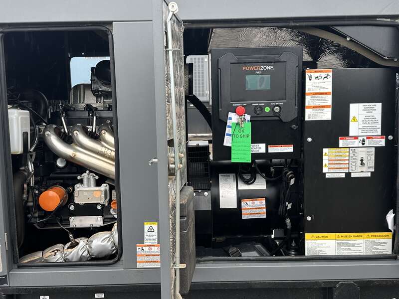 50 KW Generac #SG050NA, NG/LP generator set, 120/240 Volts, 1-phase, 75 HP @ 1800 RPM, Generac 4.5L engine - Image 6