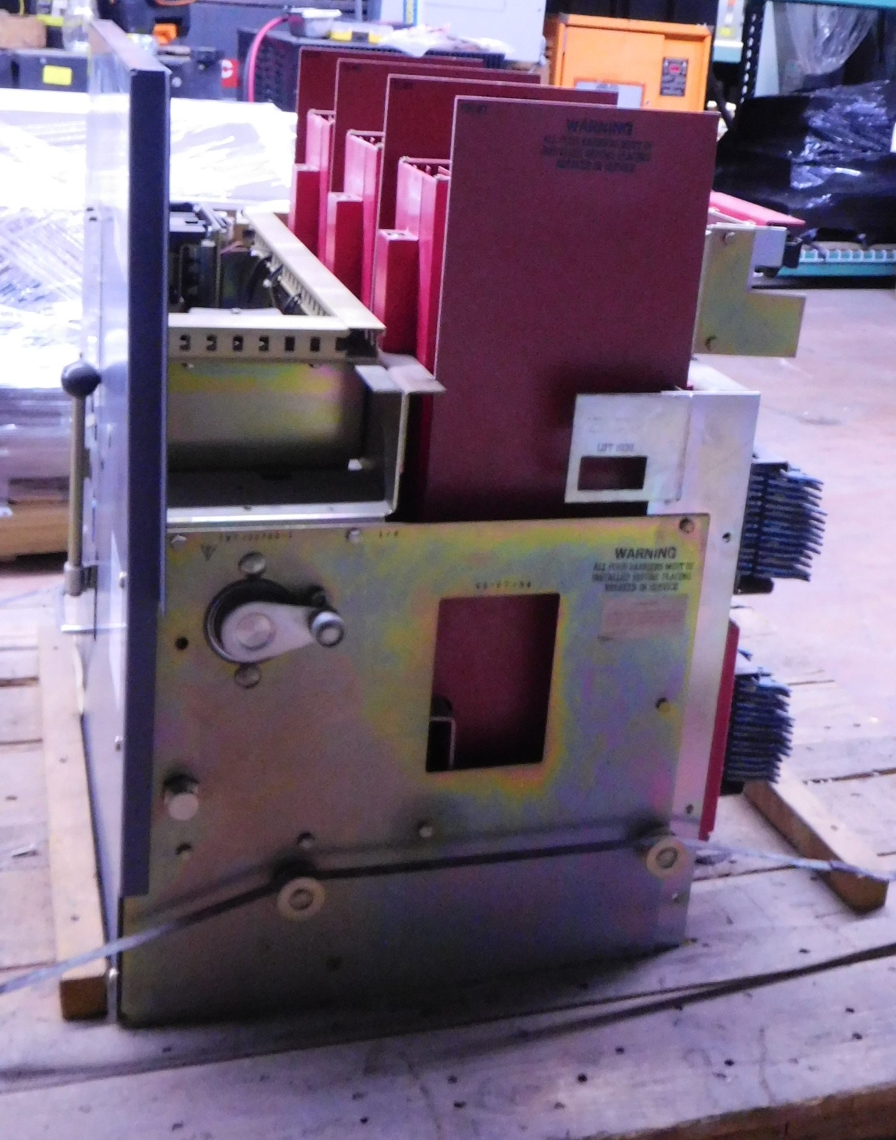 4000 Amps, Square D #DS-840, Power Circuit Breaker, 254/635 Volts, Digitrip, shunt trip, spring release - Image 4