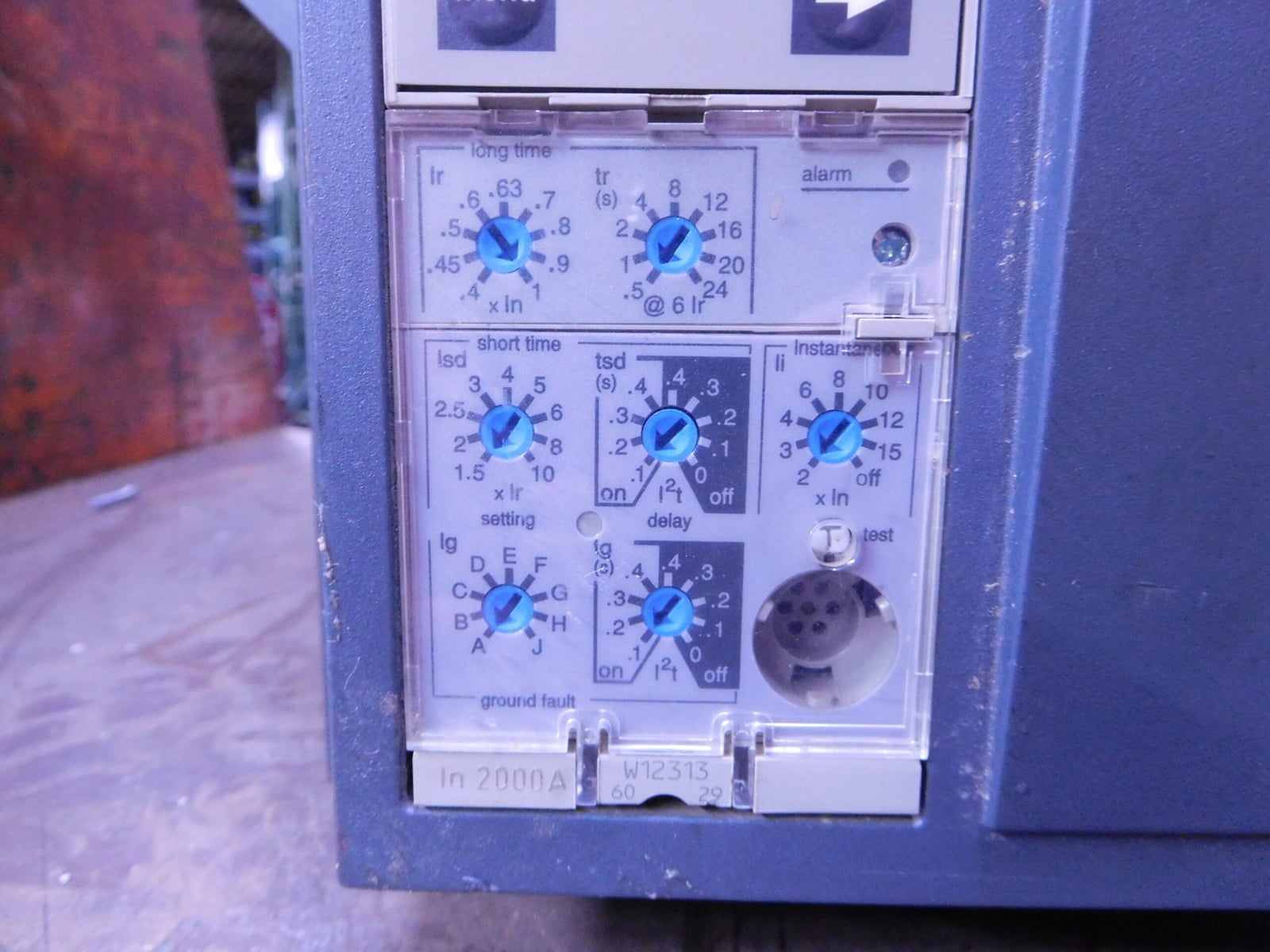 2000 Amps, Square D #WL3FF44APSGFFXCAA, Masterpact NW20H Circuit Breaker, 3-pole, 600 Volts, Micrologic - Image 9