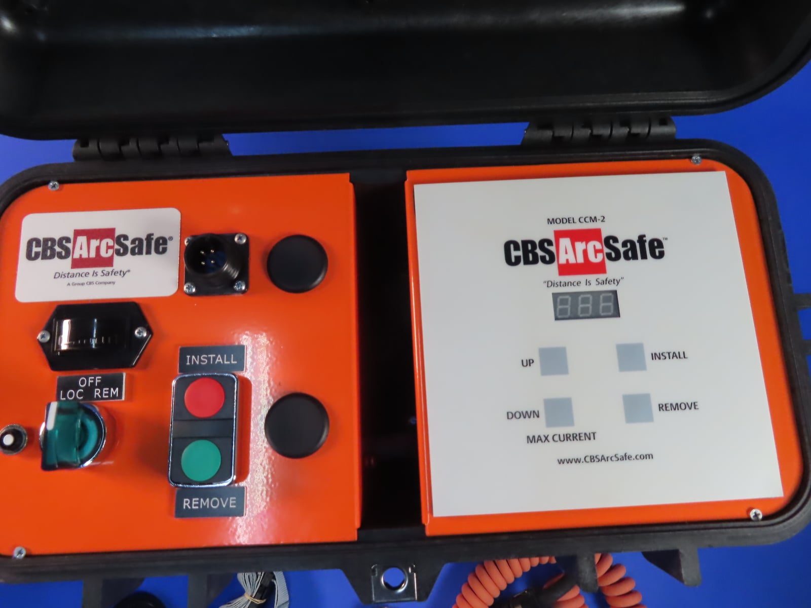 CBS ArcSafe #RRS-3, Remote Switch Operator, for General Electric AKD-8 Air Circuit Breaker, 120/240 Volts, 1 - Image 6