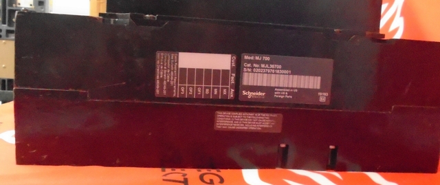 700 Amps, Square D #MJL36700, PowerPact Circuit Breaker, 3-pole, 600 Volts, new - Image 7