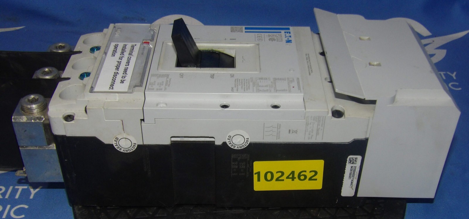 600 Amps, Eaton #PDG33M0600KNSN, Circuit Breaker, 3-pole, 480 Volts - Image 6