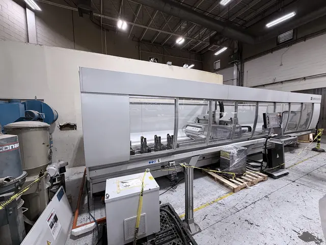 FOM Industrie #Dali-70, CNC profile machining center, 288.2" X, 40.9" Y, 17.1" Z, 8.7 HP, ISO 30, 7 tool - Image 1