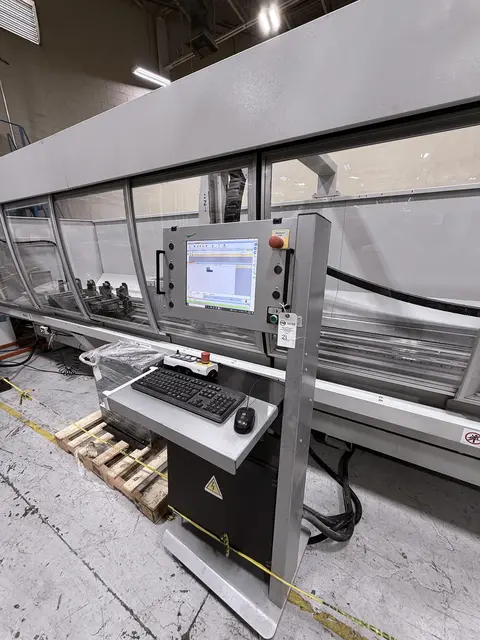 FOM Industrie #Dali-70, CNC profile machining center, 288.2" X, 40.9" Y, 17.1" Z, 8.7 HP, ISO 30, 7 tool - Image 2