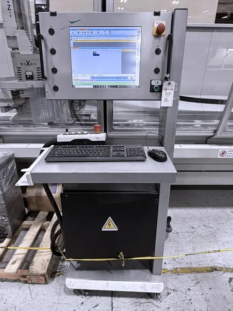 FOM Industrie #Dali-70, CNC profile machining center, 288.2" X, 40.9" Y, 17.1" Z, 8.7 HP, ISO 30, 7 tool - Image 7