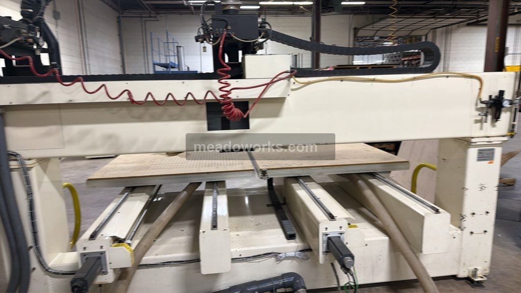 Thermwood #C42, 3-Axis CNC Router, twin head, twin 5' x 5' tables, 460 Volts, updated 2020 - Image 3