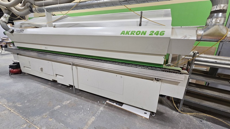 Biesse #Akron-246, Single-Sided Automatic Edgebander w/ Pre-Milling, 0.315" edge thickness, 1.96" panel - Image 2