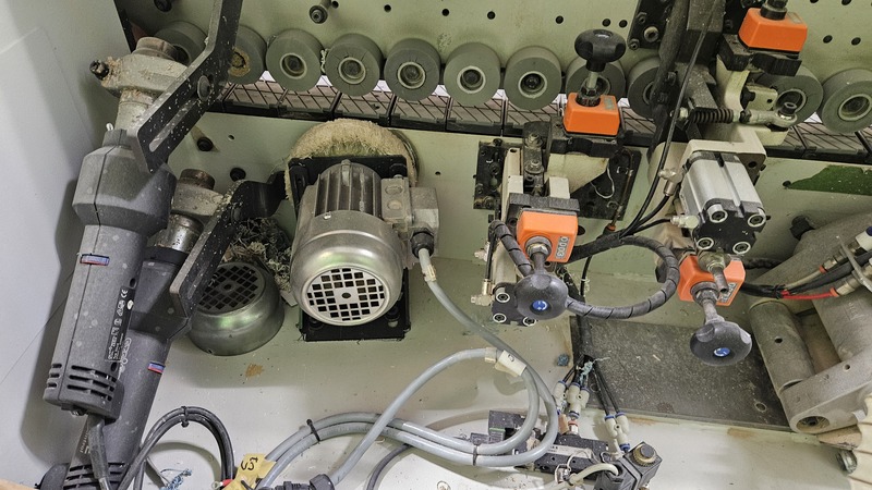 Biesse #Akron-246, Single-Sided Automatic Edgebander w/ Pre-Milling, 0.315" edge thickness, 1.96" panel - Image 10