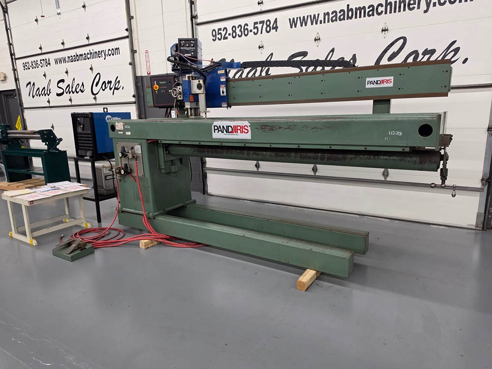8' Pandjiris #96E8-36, Longitudinal Seam Welder, 8" ID - 36" outside dimension capacity, 0 -3/8" material - Image 3