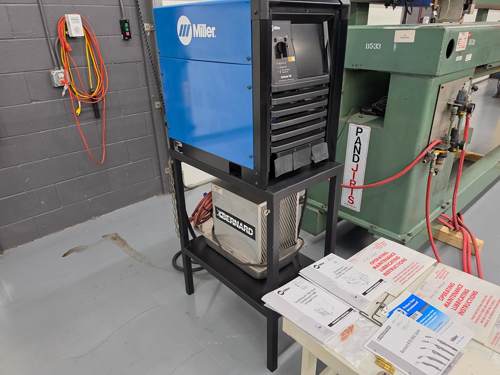8' Pandjiris #96E8-36, Longitudinal Seam Welder, 8" ID - 36" outside dimension capacity, 0 -3/8" material - Image 6
