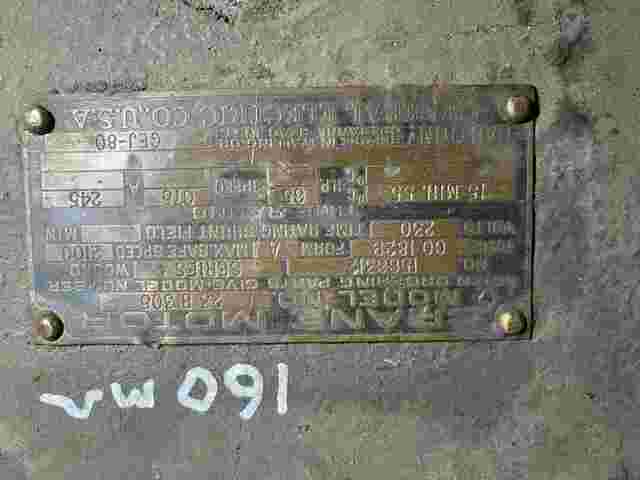 50/65 HP 675/750 RPM General Electric, Frame CO1829, TENV, Series, 230 Volts, DC Crane and Mill Motor (3 - Image 2