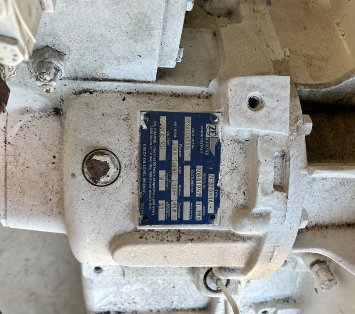 ZF Marine #ZF325A-1A, Marine Transmission & Marine Reduction Gear, 239 KW, down-angle marine gearbox, 1.73:1 - Image 2