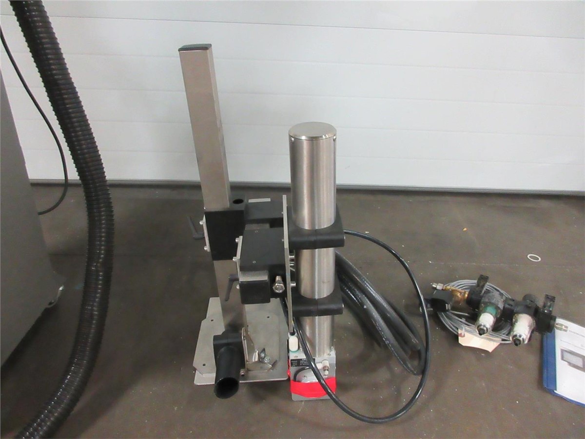 Domino #DPX-500, digital laser coder w/S100 laser, Stainless Steel cabinet, used, 2007, #12340A - Image 6