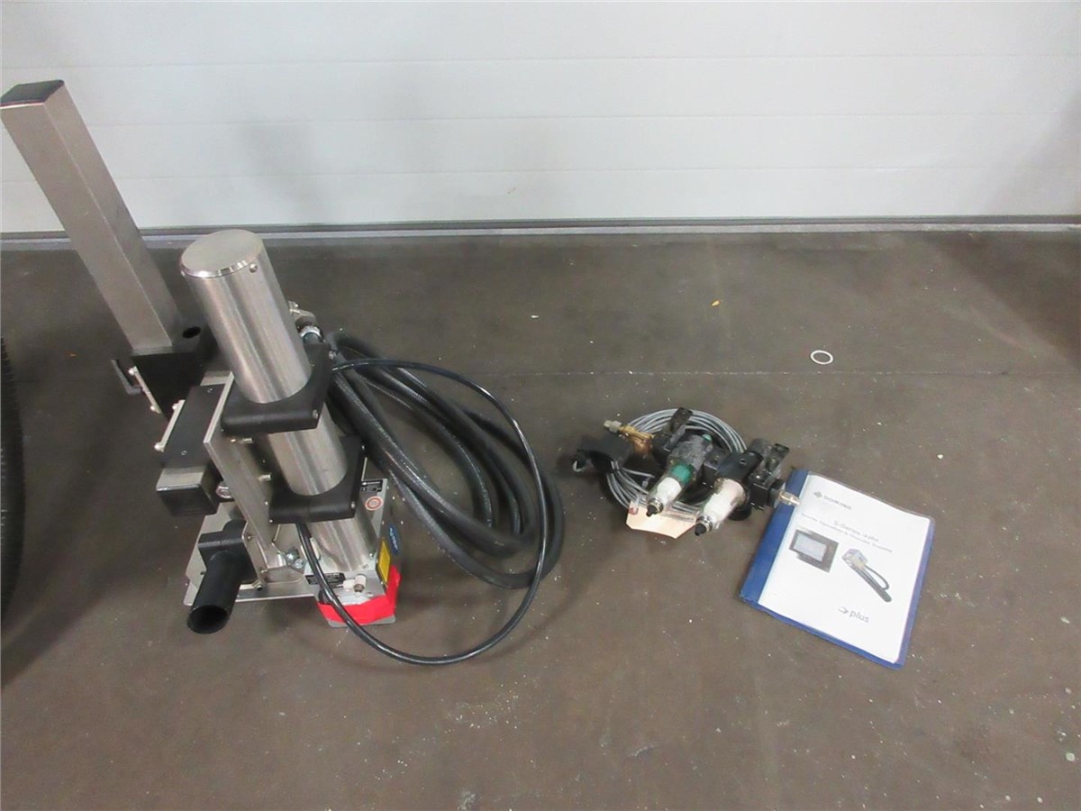 Domino #DPX-500, digital laser coder w/S100 laser, Stainless Steel cabinet, used, 2007, #12340A - Image 7