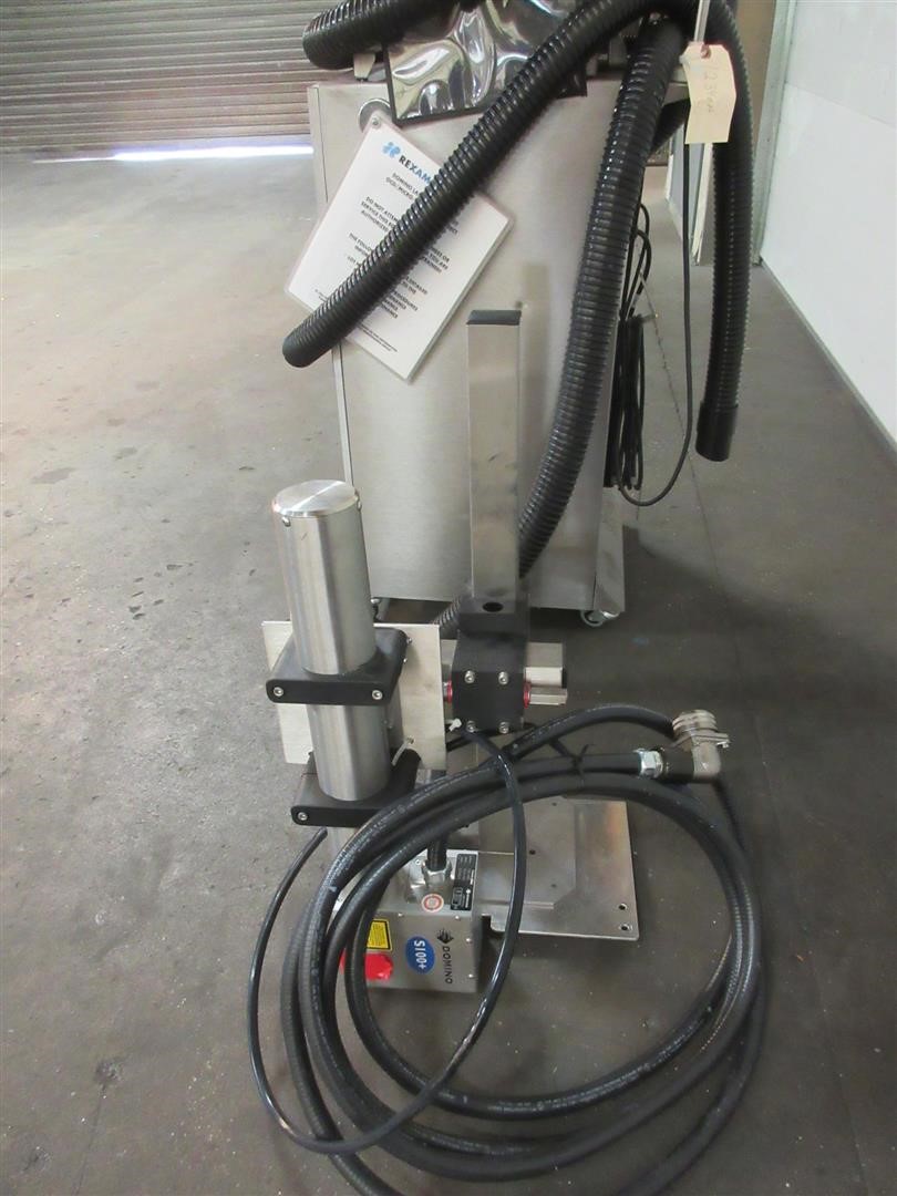 Domino #DPX-500, digital laser coder w/S100 laser, Stainless Steel cabinet, used, 2007, #12340A - Image 10