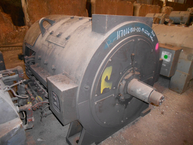 375/500 HP 360/325 RPM Westinghouse, Frame MC622AE, TEFV, Compound, 230 Volts, DC Crane and Mill Motor - Image 2