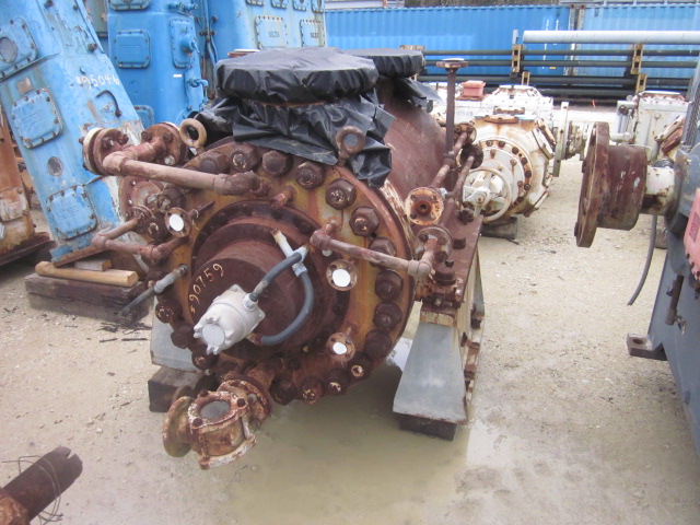 4548 ACFM, Clark #2BAC-8, centrifugal gas compressor, hydrogen booster service, 120/239 PSIA, turbine driven - Image 2