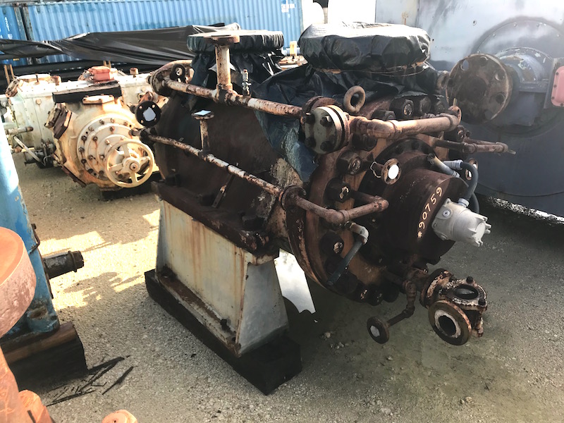 4548 ACFM, Clark #2BAC-8, centrifugal gas compressor, hydrogen booster service, 120/239 PSIA, turbine driven - Image 5