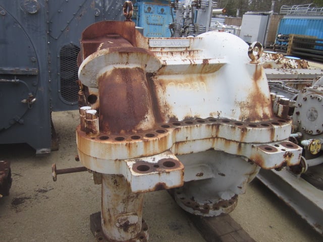 5900 ACFM, DeLaval #4C-14/8, centrifugal gas compressor, 150/300 PSIA, 11000 RPM - Image 1