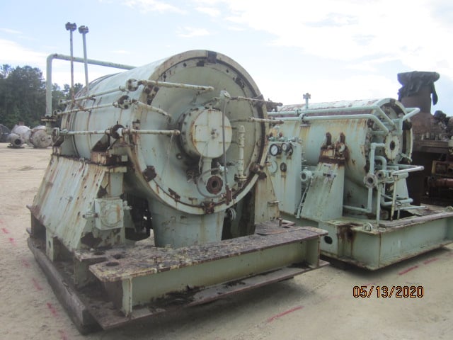22036 ACFM, Clark #4LB7-5, centrifugal gas compressor, hydrogen service, 265/440 PSIA, 7 stage, 13315 HP - Image 9