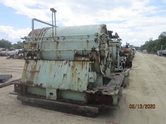 22036 ACFM, Clark #4LB7-5, centrifugal gas compressor, hydrogen service, 265/440 PSIA, 7 stage, 13315 HP - Image 10